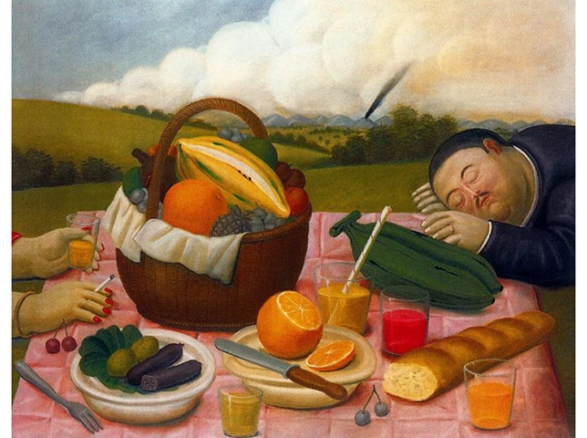 Botero. Picnic - 1989